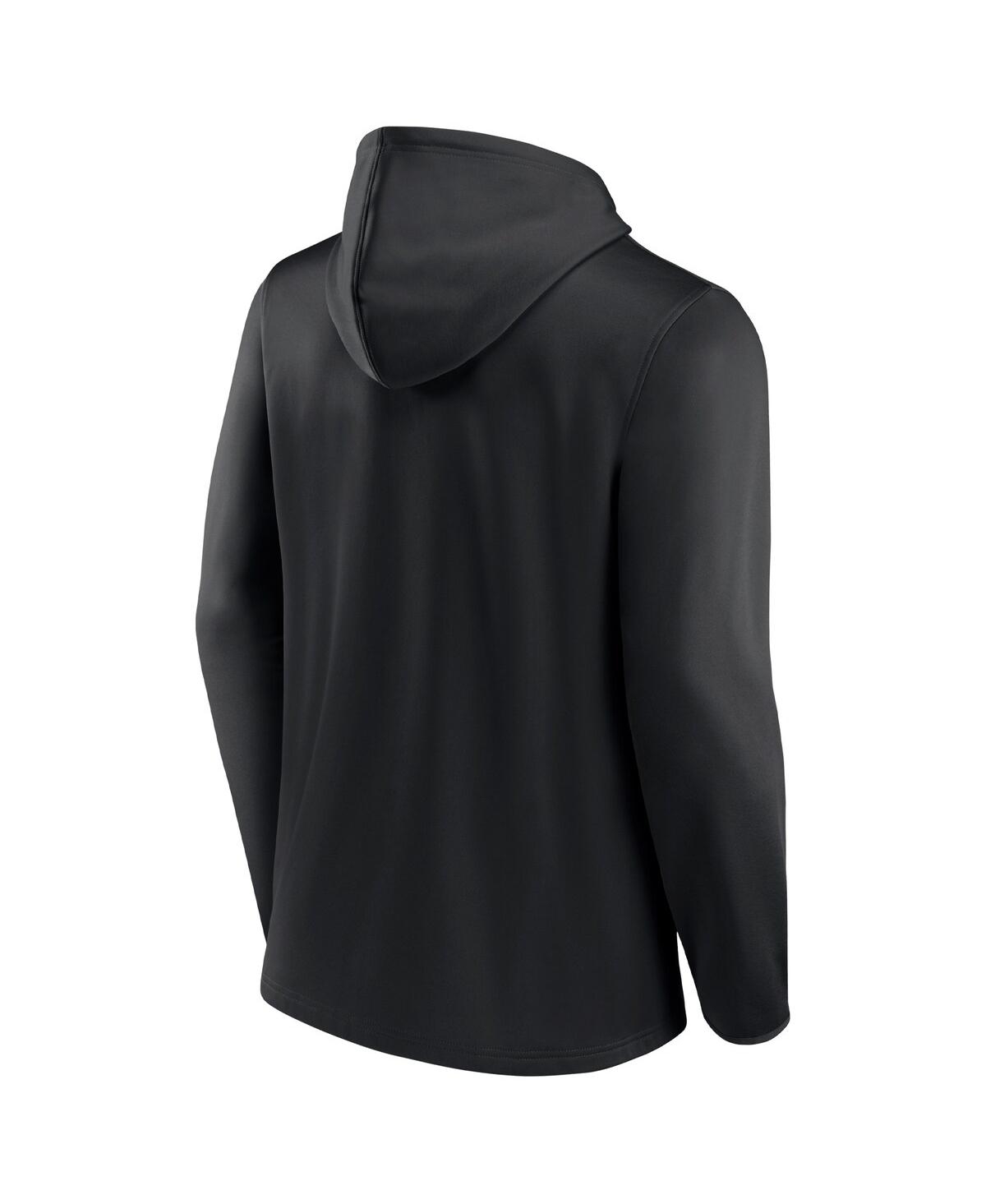 Fanatics Branded Black Oklahoma Sooners Ball Carrier Full-zip Hoodie In Black