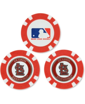 UPC 637556975881 product image for Team Golf St. Louis Cardinals 3-Pack Poker Chip Golf Markers | upcitemdb.com