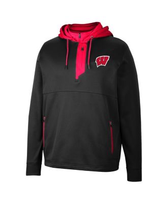 Men's Wisconsin Badgers Luge 3.0 Quarter-Zip Hoodie