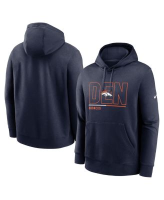 Nike Wordmark Club (NFL Denver Broncos) Women's Pullover Hoodie