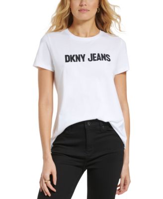 DKNY Jeans - Women's Short-Sleeve Logo T-Shirt