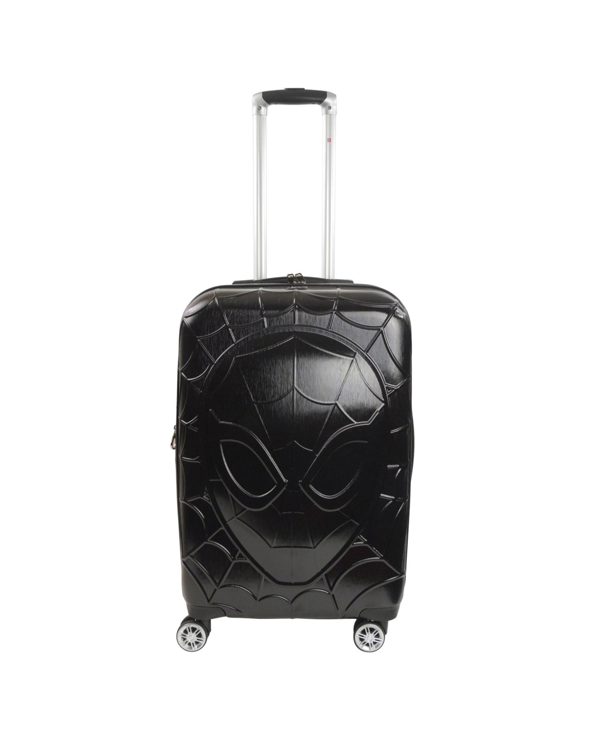 Shop Ful Marvel Molded Spiderman 25" 8 Wheel Expandable Spinner Luggage In Black