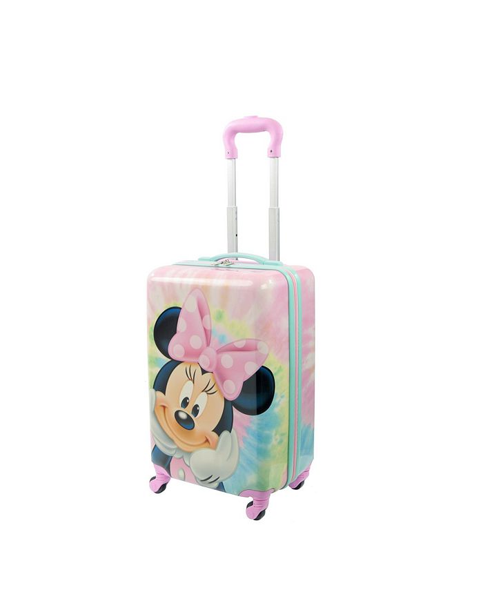 Macys minnie mouse luggage deals