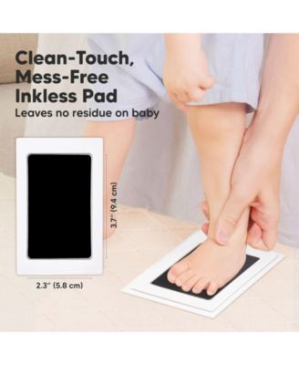 1pk Inkless Ink Pad for Baby Hand and Footprint Kit, Clean Touch Dog Paw, Dog Nose Print Kit, Baby & Pet Safe
