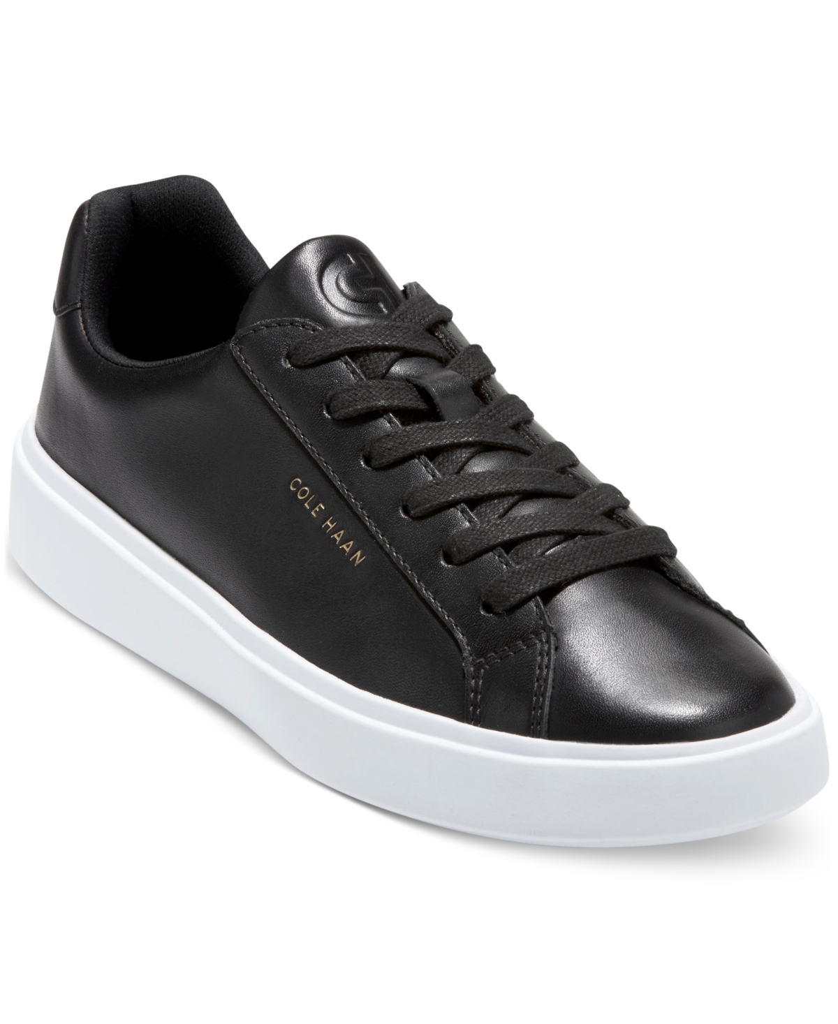 Cole Haan Women's Grand Crosscourt Daily Lace-Up Low-Top Sneakers - White