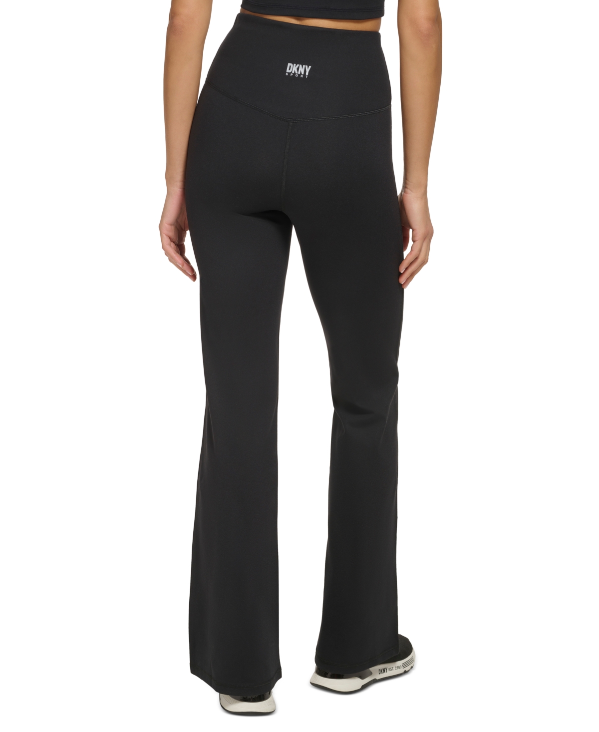 Dkny Sport Women's Performance Balance High-Rise Flared Pants