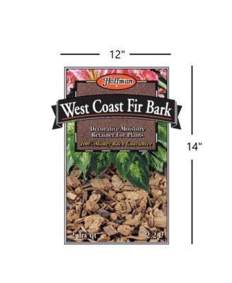 Hoffman A H  Inc/Good Earth West Coast Fir Bark Moisture Retainer, 2qt