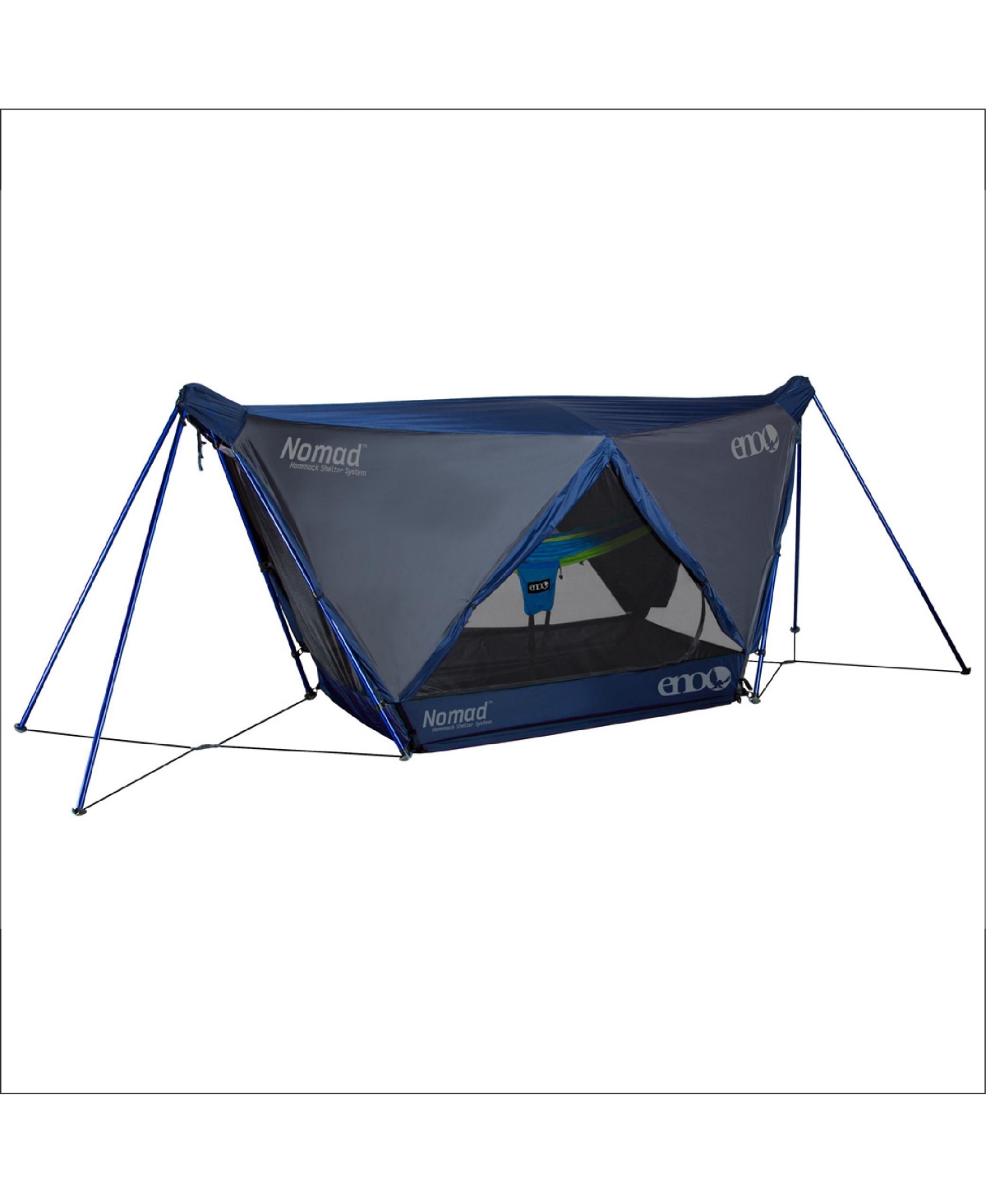 Nomad Shelter System - Hammock Camping Base Camp - Tent for Hammock Camping, Hiking, Backpacking, Festival, or the Beach - Navy - Navy