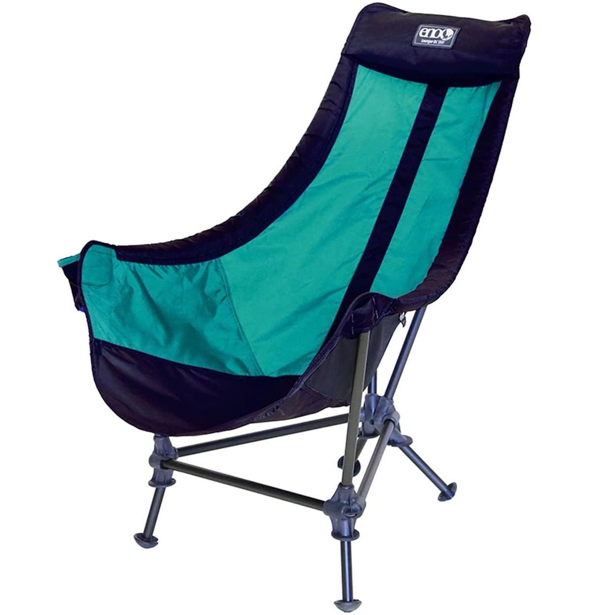 Lounger Dl Chair - Portable Outdoor Hiking, Backpacking, Beach, Camping, and Festival Chair - Navy/Seafoam - Navy/Seafoam