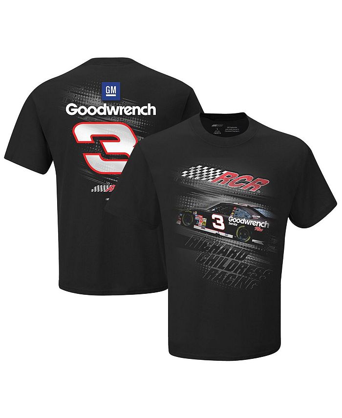 Checkered Flag Sports Men's Black Richard Childress Racing Goodwrench T ...