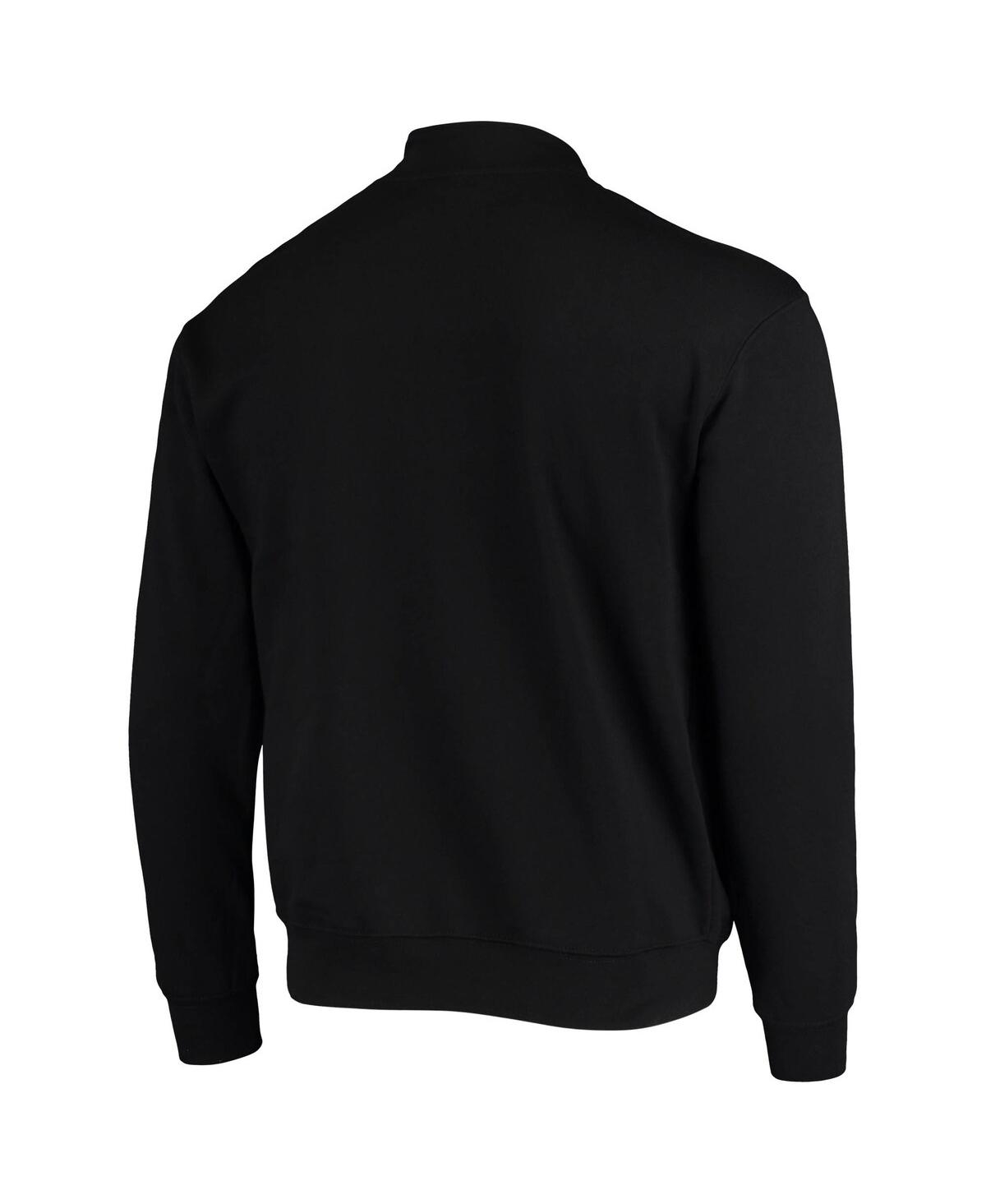 Men's ColosseumHawaii Warriors Tortugas Logo Quarter-Zip Jacket - Black