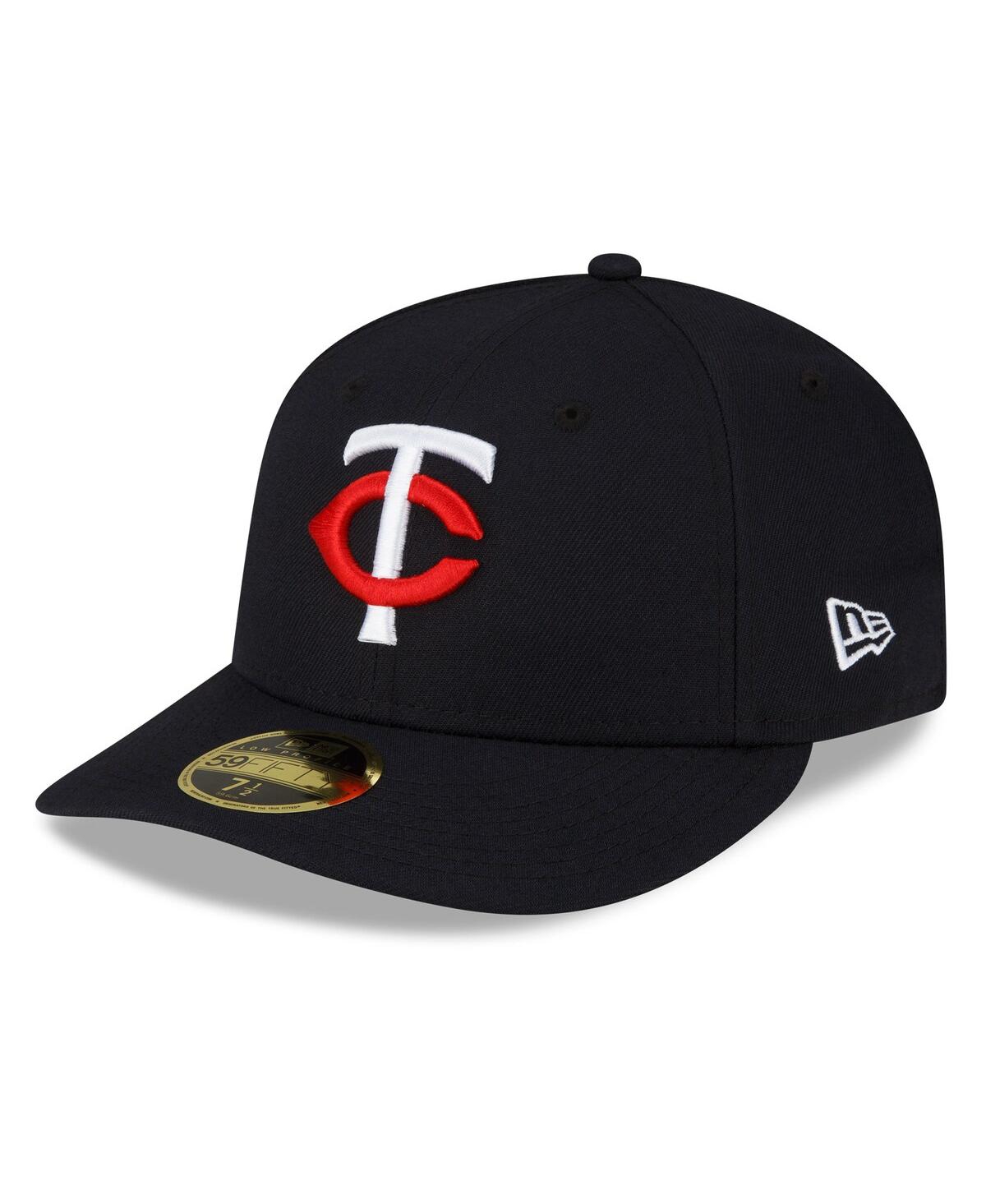 Men's New EraMinnesota Twins 2023 Authentic Collection Low Profile Home 59FIFTY Fitted Hat - Navy