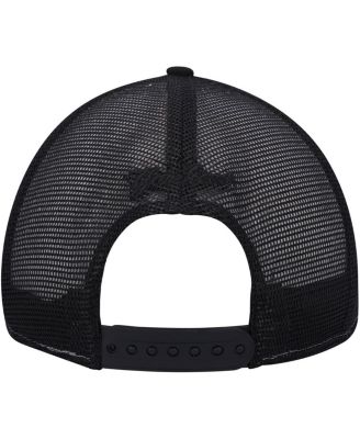 Men's White and Black New York Yankees 2022 Clubhouse Trucker 9FIFTY Snapback Hat