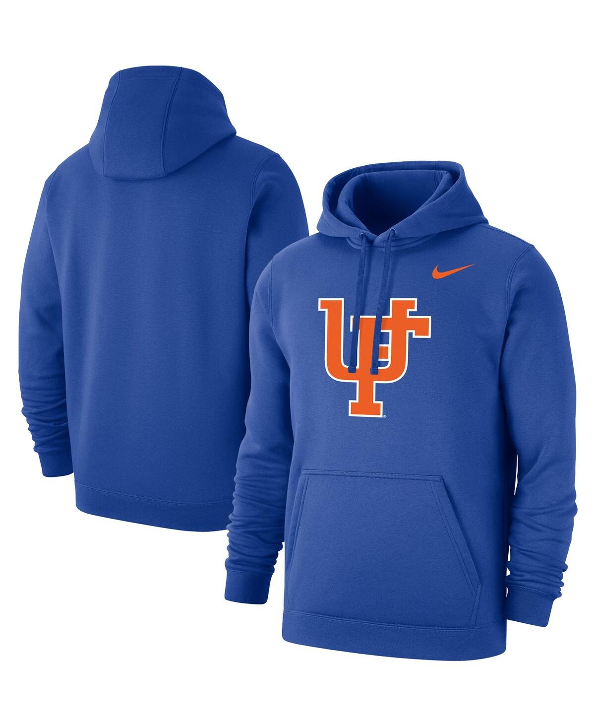 Men's NikeFlorida Gators Vintage-Like Team Logo Pullover Hoodie - Royal