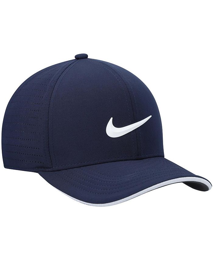 Nike Men's Navy Aerobill Classic99 Performance Fitted Hat - Macy's