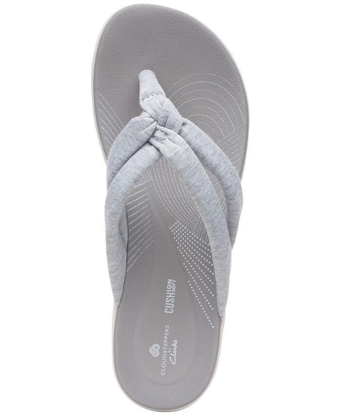 Clarks Women's Cloudsteppers™ Arla Kaylie Slip-On Thong Sandals - Macy's