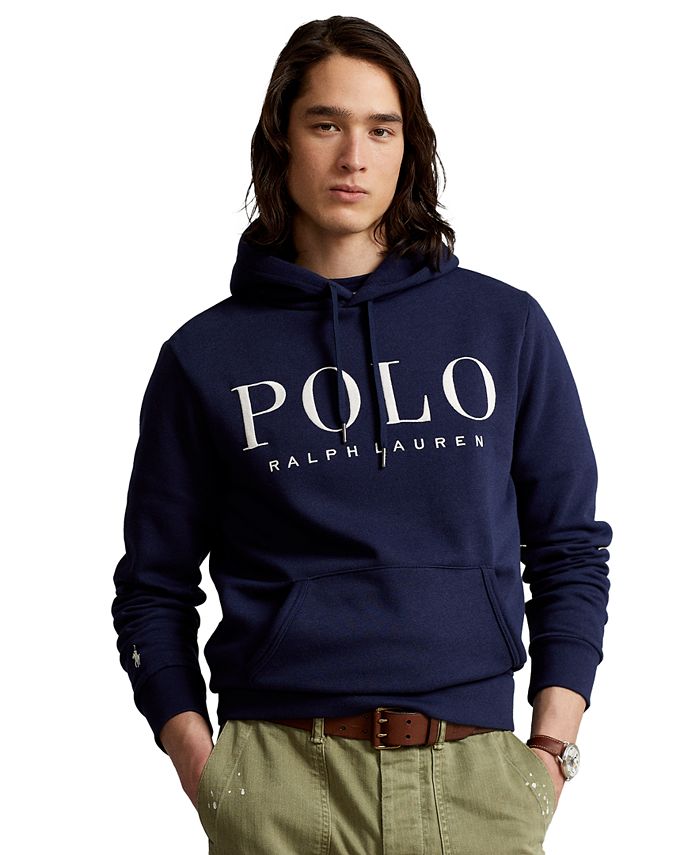 Polo Ralph Lauren Men's Logo-Embroidered Fleece Hoodie & Reviews - Hoodies  & Sweatshirts - Men - Macy's