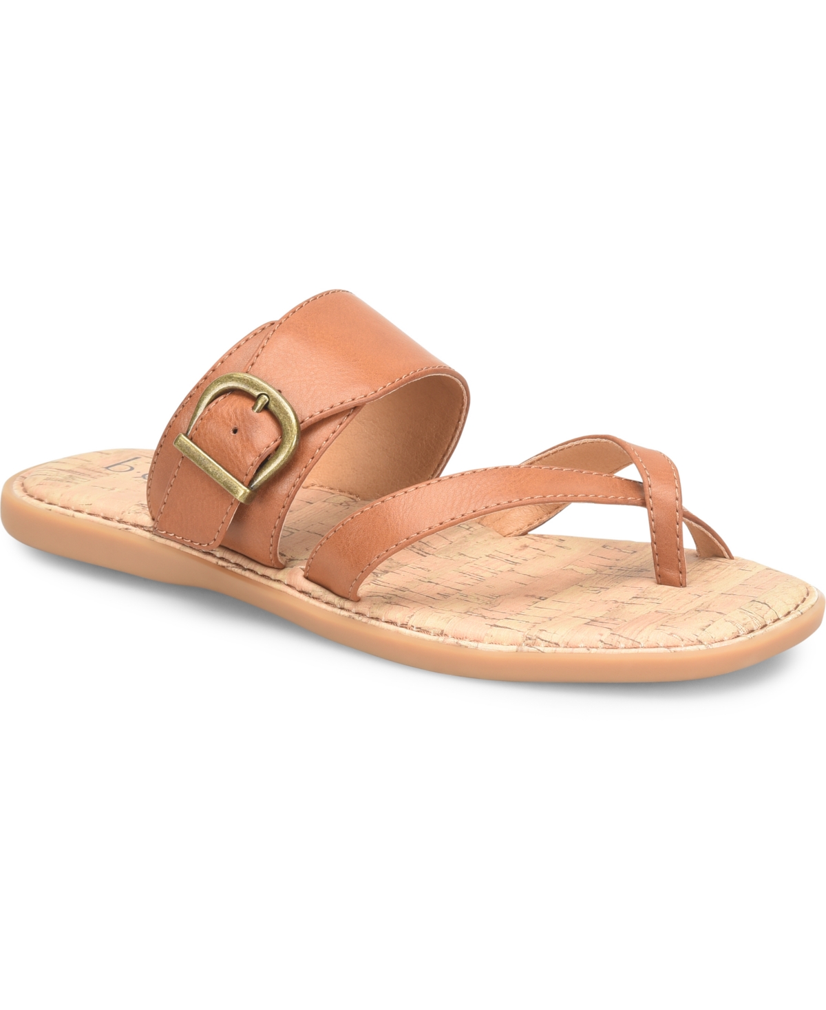 B.o.c. Women's Kelsee Comfort Flat Sandal Women's Shoes In Tan