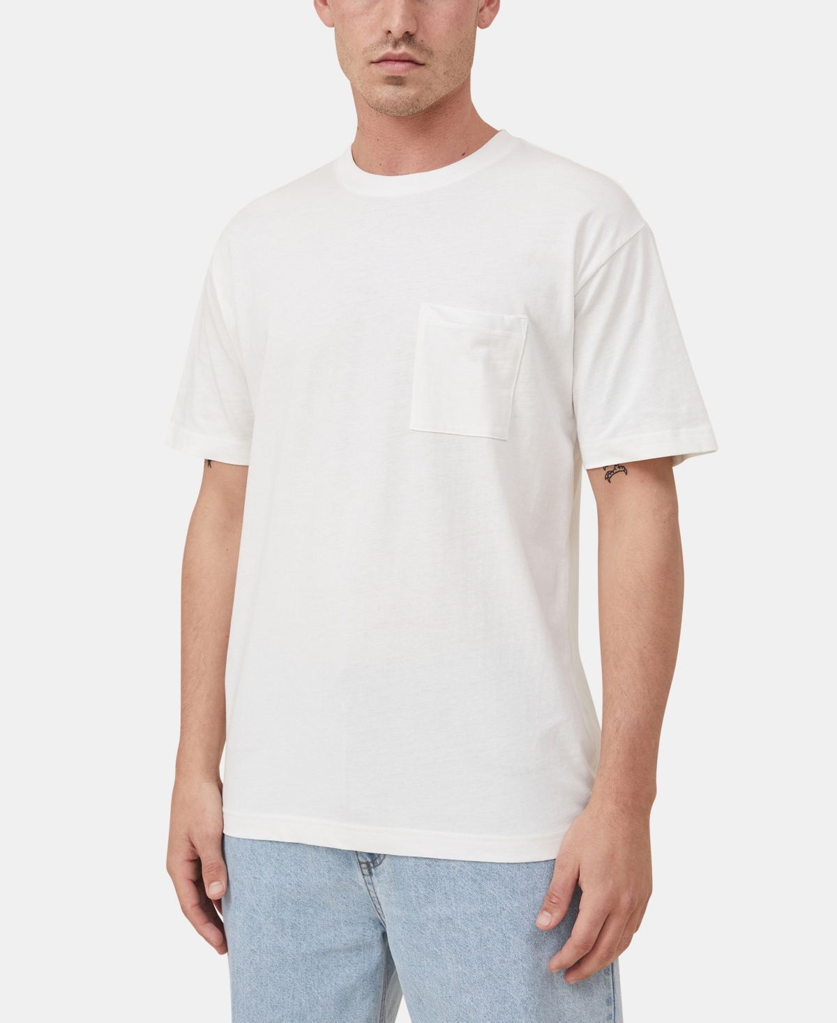 Shop Cotton On Men's Loose Fit T-shirt In Vintage White