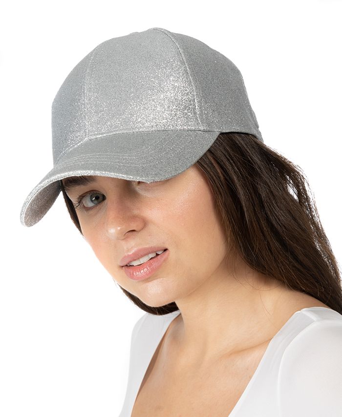 I.N.C. International Concepts Glitter Baseball Cap, Created for Macy's