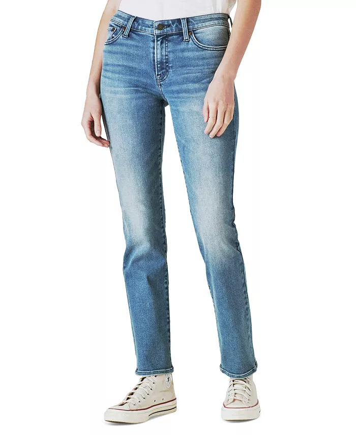 Women's Sweet Straight Leg Jeans - thumbnail 4