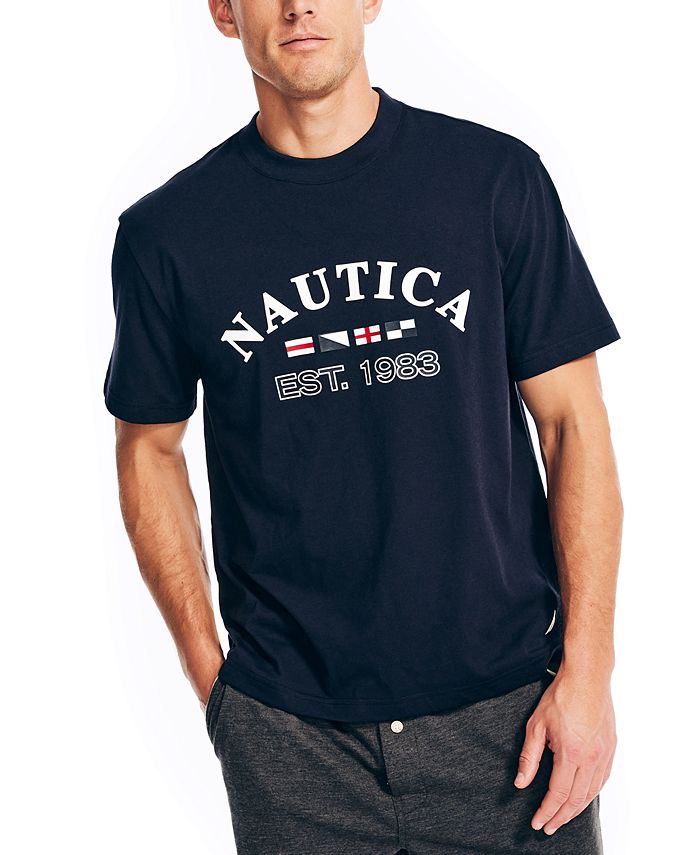 Nautica Men's Relaxed-Fit Logo Graphic Sleep Macy's