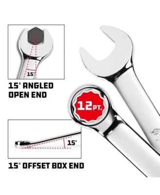 16 Piece Pro Tech Metric Combination Wrench Set