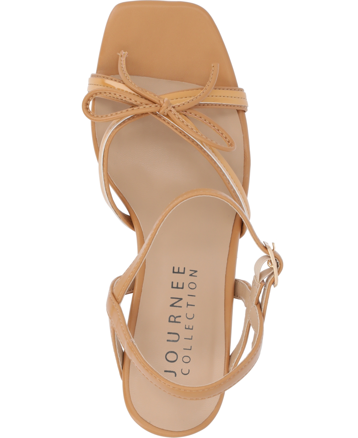 Journee Collection Women's Issmia Crisscross Bow Sandals