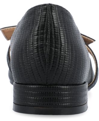 Women's Cait Bow Mary Jane Pointed Toe Flats