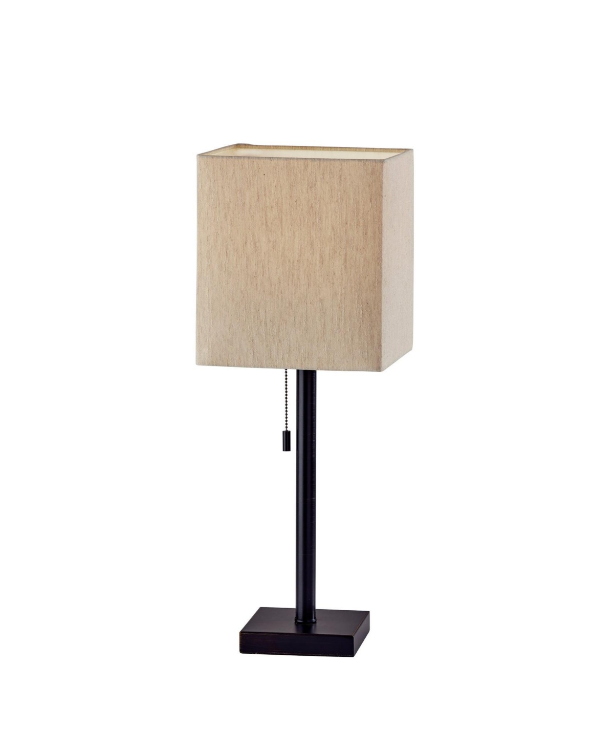 Adesso Estelle Table Lamp In Antique-like Bronze