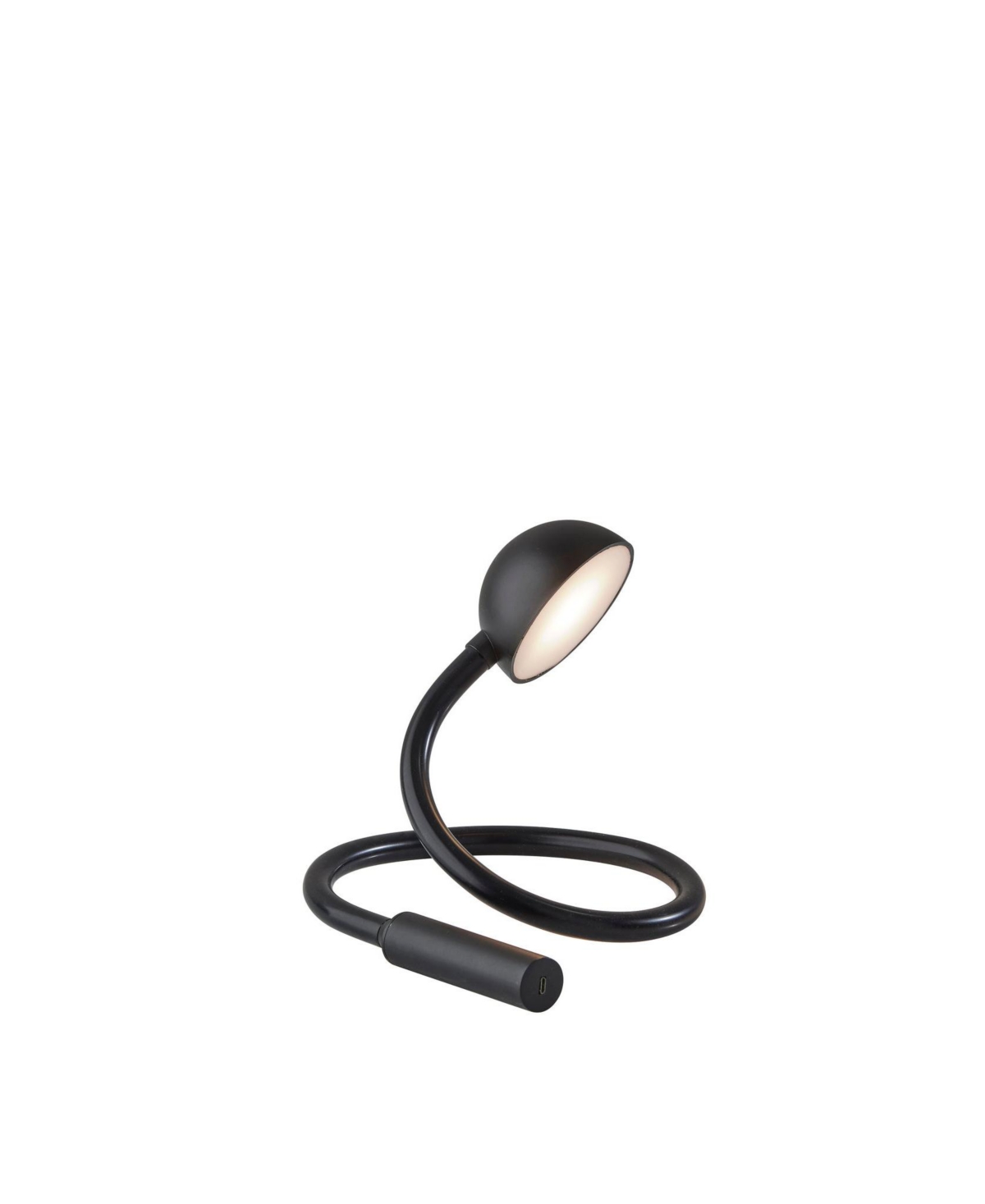 Adesso Cobra Led Desk Lamp In Black