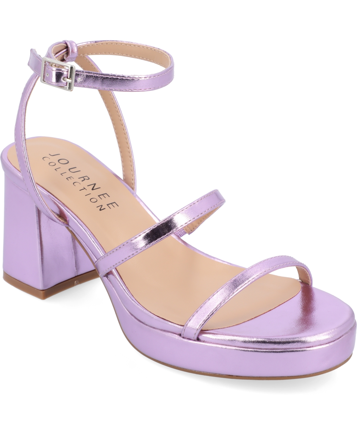 JOURNEE COLLECTION WOMEN'S SAMILEE PLATFORM SANDALS 