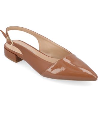 Women's Bertie Pointed Toe Slingback Flats