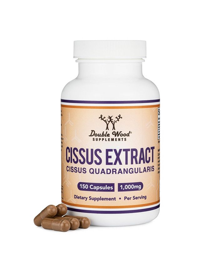 Double Wood Supplements Cissus Extract 150 capsules, 1000 mg servings