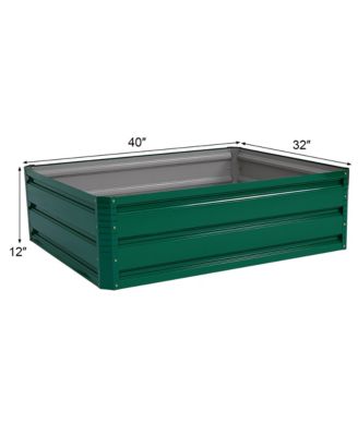 40"x32" Patio Raised Garden Bed Vegetable Flower Plant