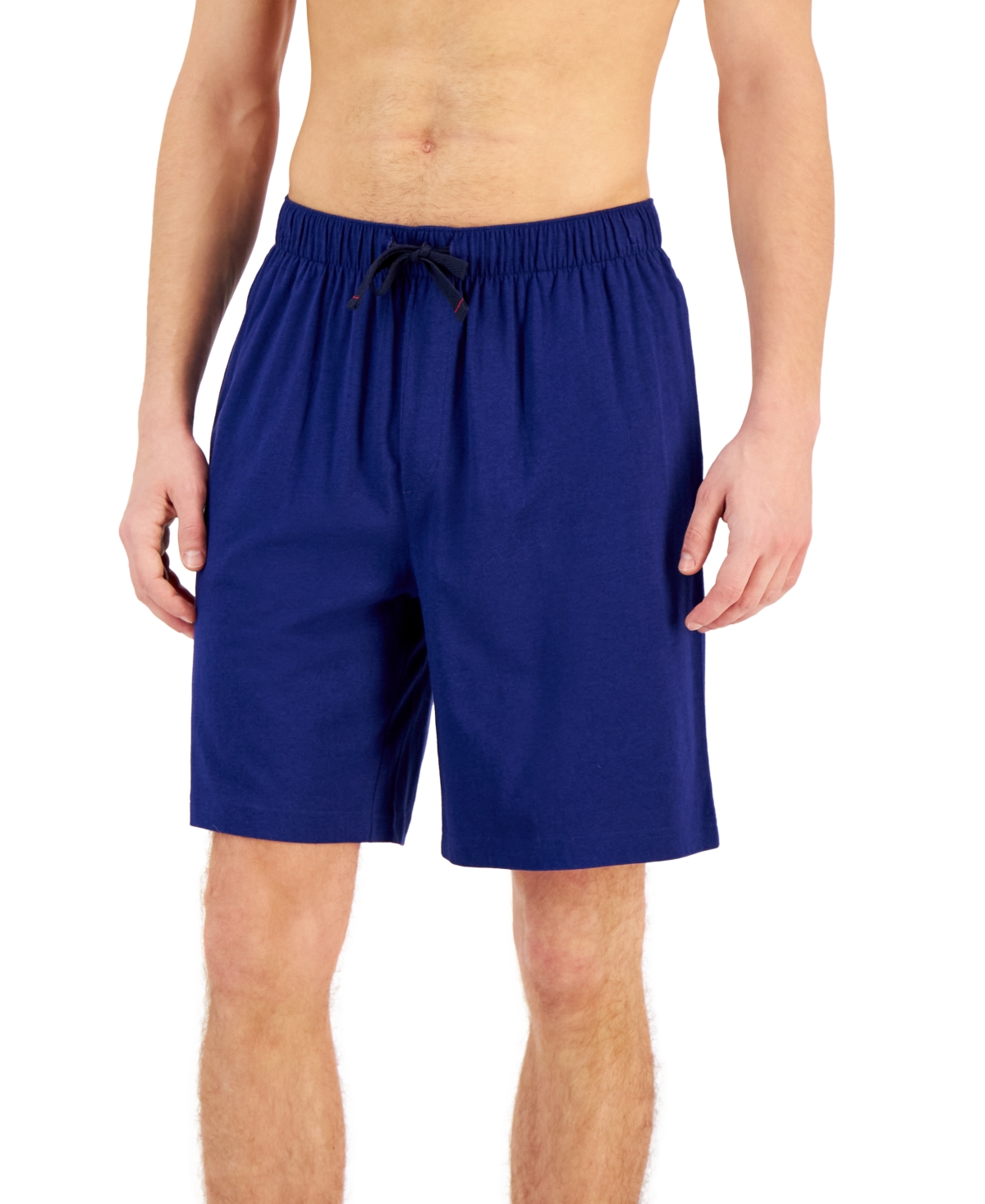 Club Room Men's Pajama Shorts, Created For Macy's In Pomp Blue