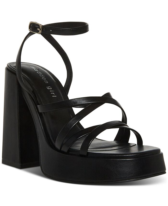 Madden Girl Aces Strappy Platform Dress Sandals & Reviews - Sandals - Shoes - Macy's