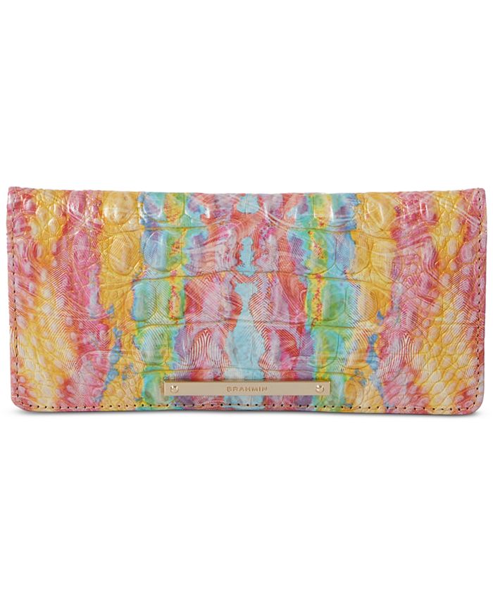 Brahmin Ady Melbourne Embossed Leather Wallet Macy's