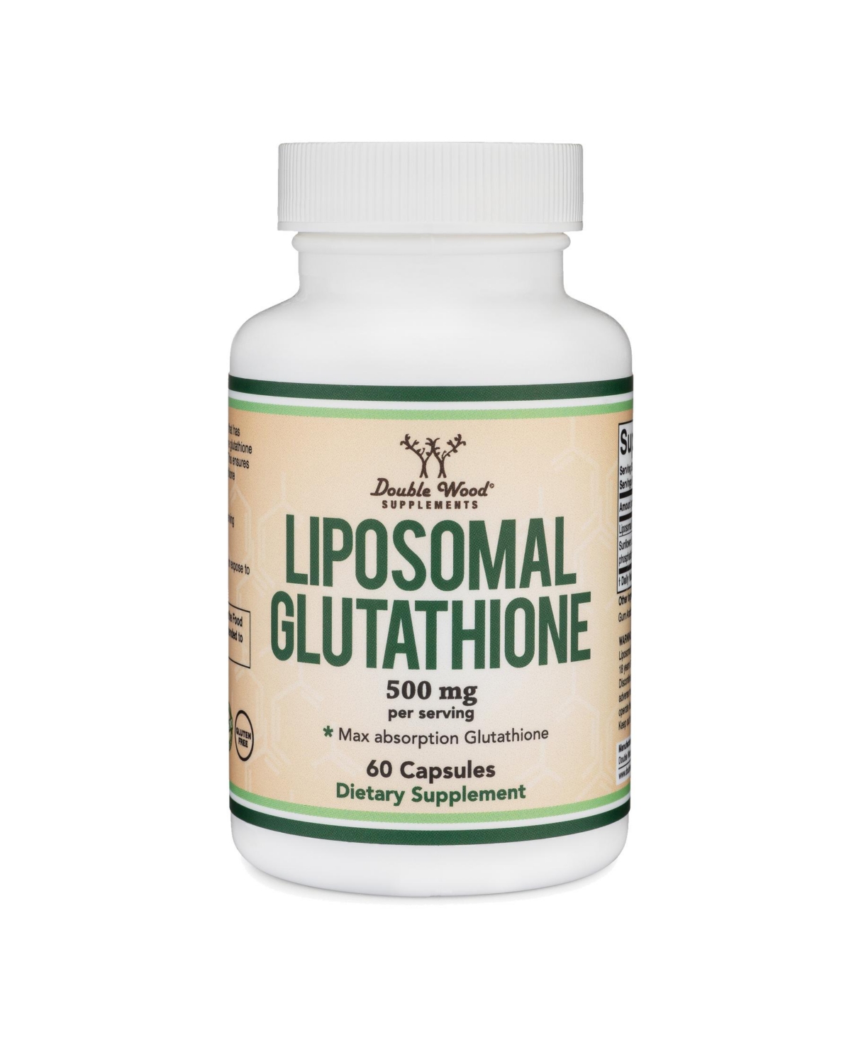 Liposomal Glutathione - 60 capsules, 500 mg servings