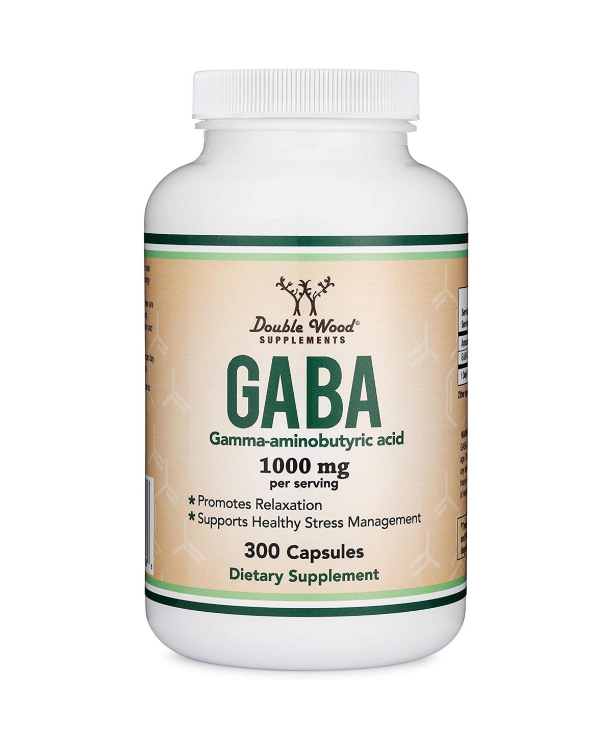 Gaba - 300 capsules, 1000 mg servings