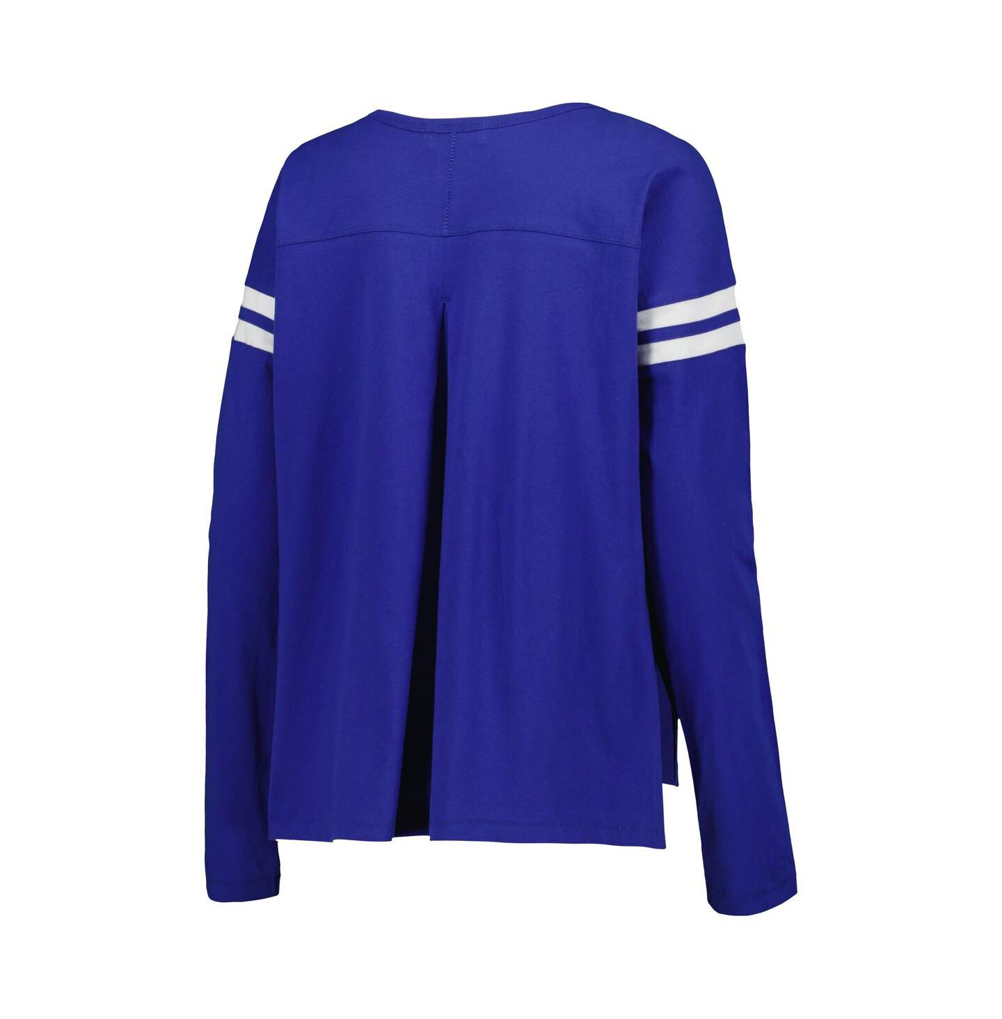 Женская футболка Touch Royal Chicago Cubs Free Agent Long Sleeve — фото 2