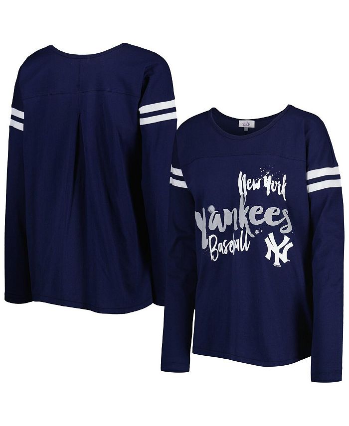 Ladies New York Yankees Long Sleeve T-Shirts, Yankees Long-Sleeved