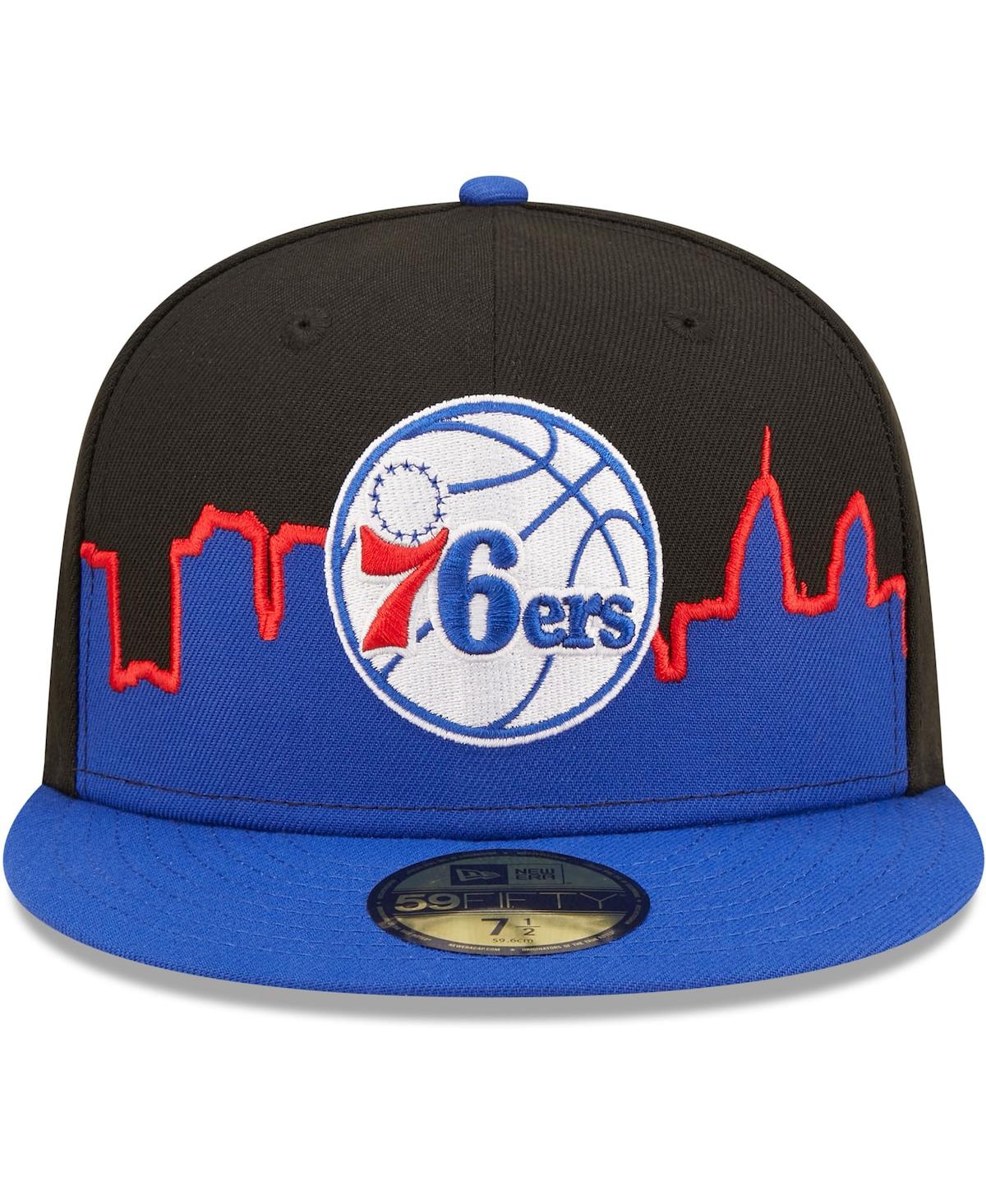 Men's New Era Black Philadelphia 76ers 2022 Tip-Off 59FIFTY Fitted Hat - Black