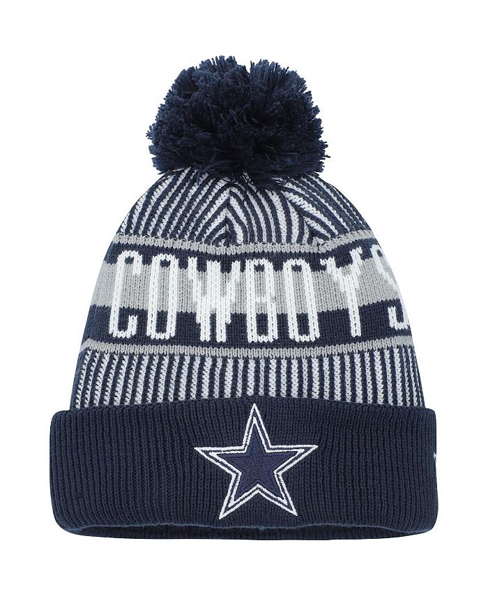 New Era Authentic Collection Cowboys Cold Weather Cuffed Knit Beanie Cap Hat One Size Fit Most