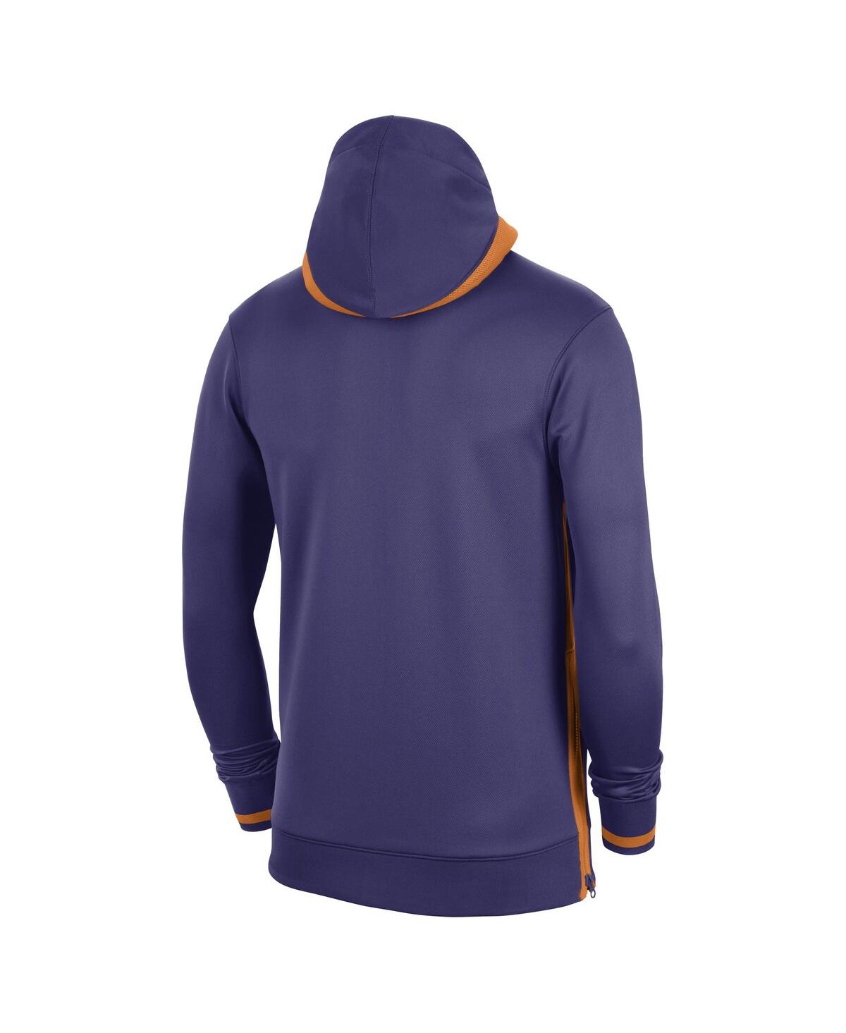 Shop Nike Men's  Purple Phoenix Suns Authentic Showtime Performance Full-zip Hoodie