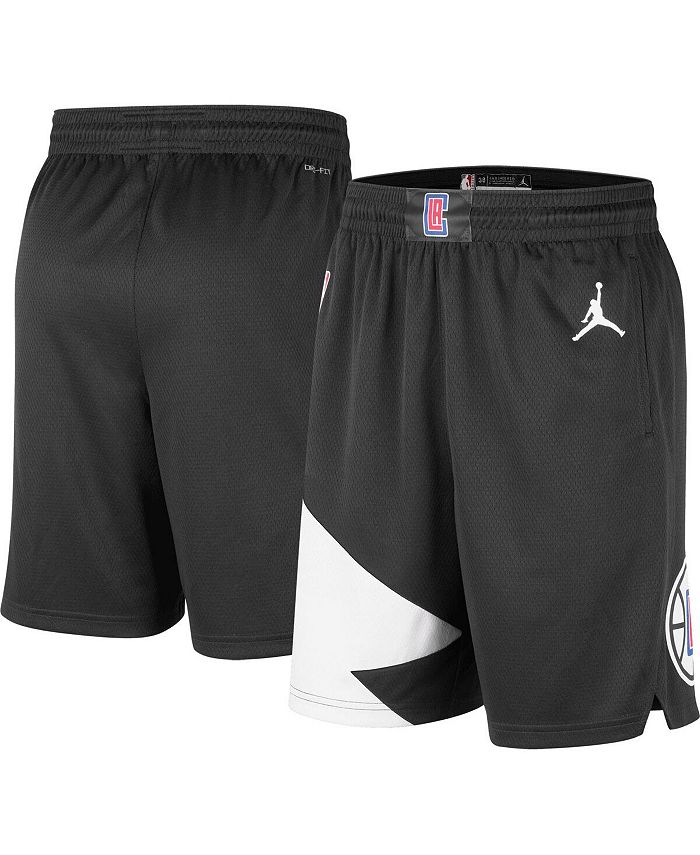 Jordan Men's Brand Black LA Clippers 2022/2023 Statement Edition Swingman  Performance Shorts