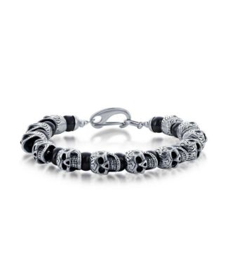 blackjack skull bracelet