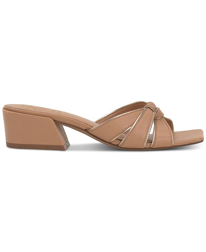 Vince Camuto Women's Selaries Block-Heel Slide Sandals - Macy's