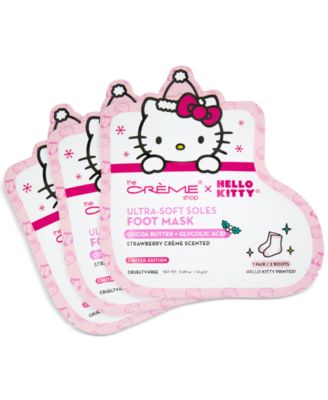 The Crème Shop - x Hello Kitty Ultra-Soft Soles Foot Mask, 3-Pk.