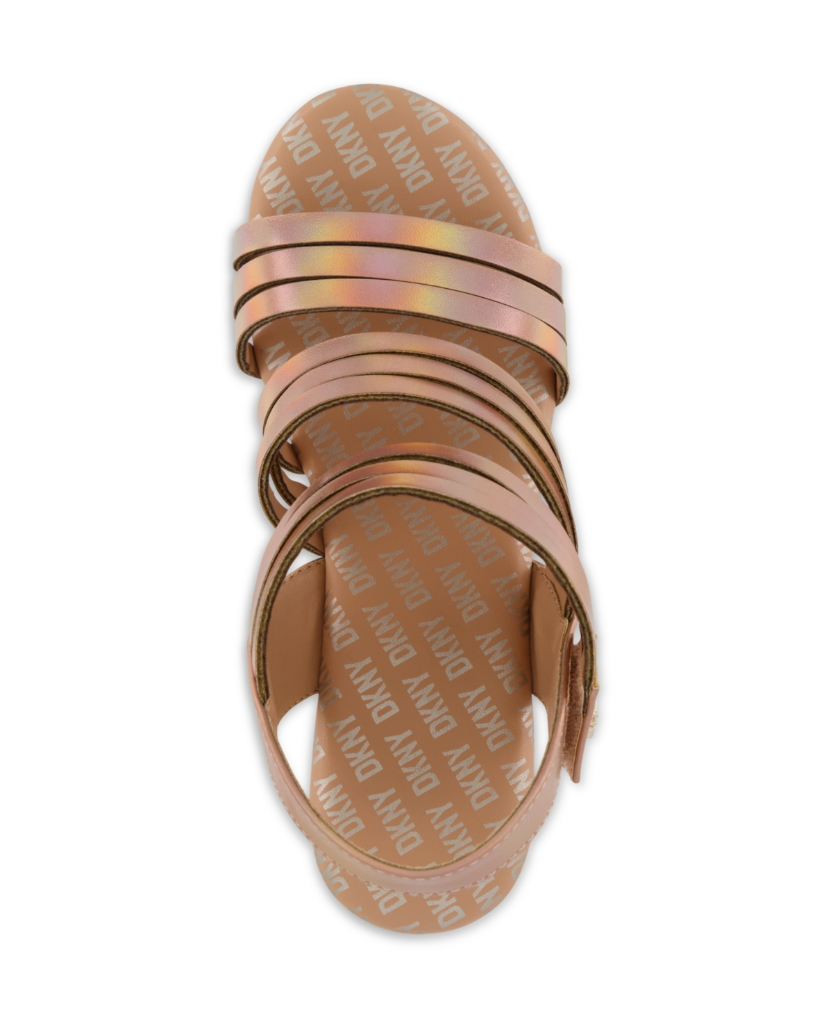 Dkny Big Girls Open Toe Wedge Sandals